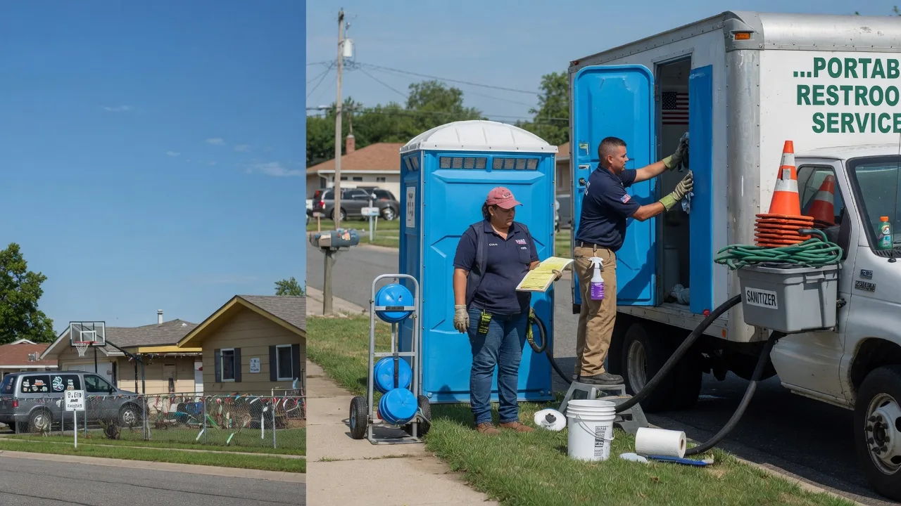 Portable Toilet Rental in Stewardson, IL near me